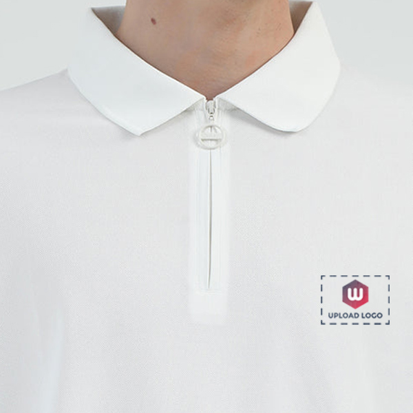 Caslay Quick Dry Polo T-Shirt (Salt White)-1