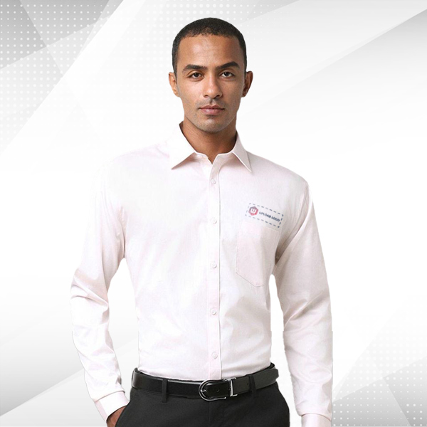 Jack & Jones Demian Shirt with Custom Logo - Barely Pink-0