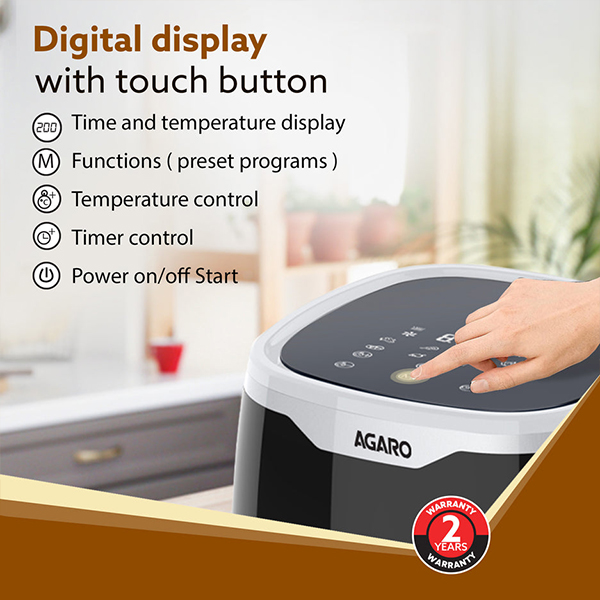 AGARO Galaxy Digital Air Fryer For Home - 4.5L-3