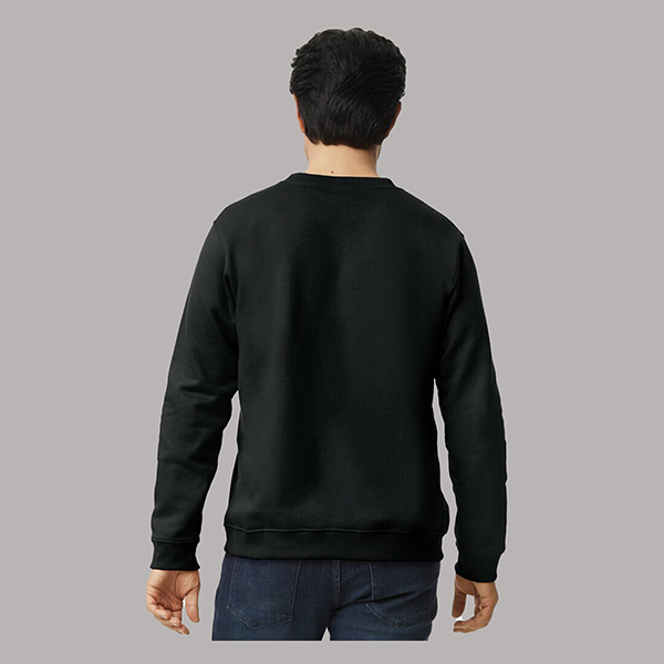 Gildan Heavy Blend Adult Crewneck Sweatshirt Black-2
