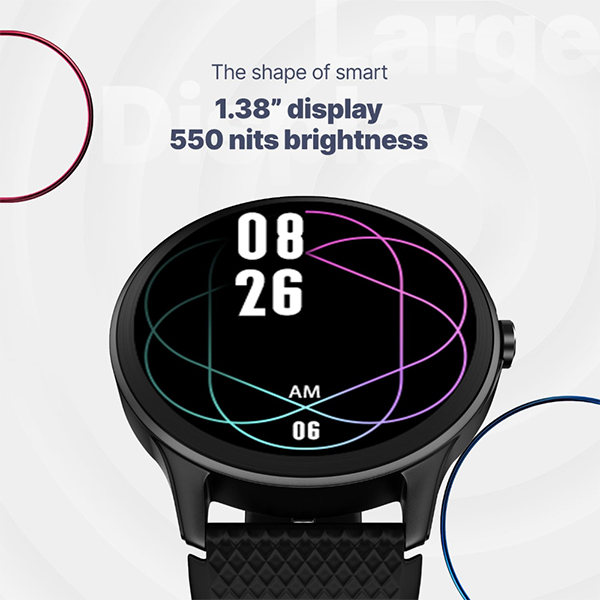 NoiseFit Curve Smart Watch 1.38" Display-1