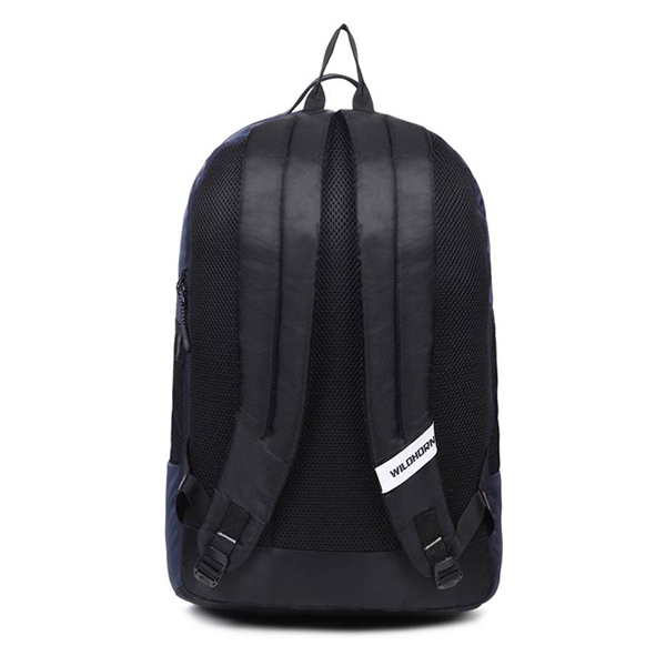 WILDHORN Madrid Laptop Geometric Print Backpack (Navy)-1