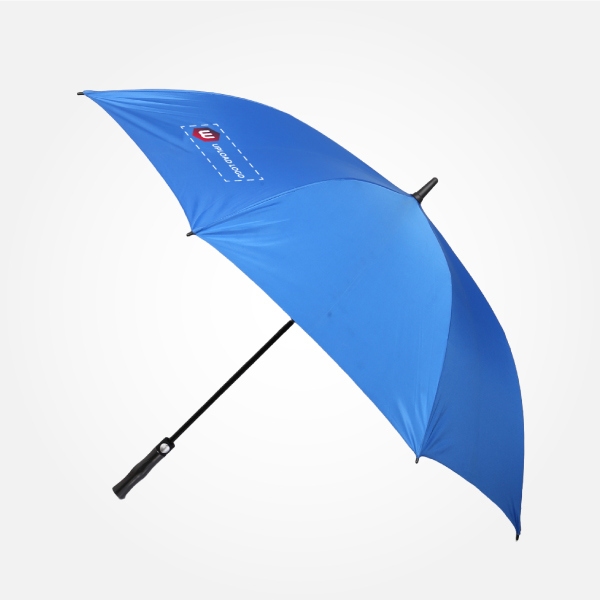 Golf Umbrella Premium Promotional Umbrella - 30x8 Blue-2