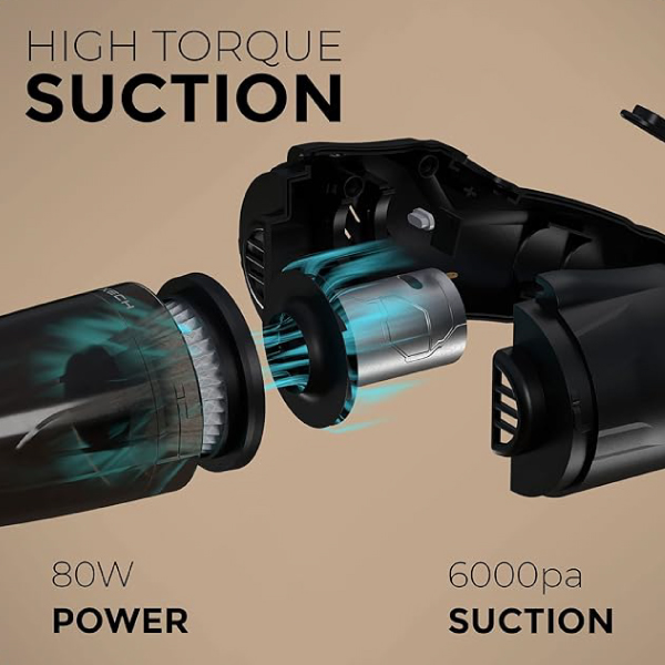 XECH Handheld Vacuum Cleaner (V-Shark) 1 liter-3