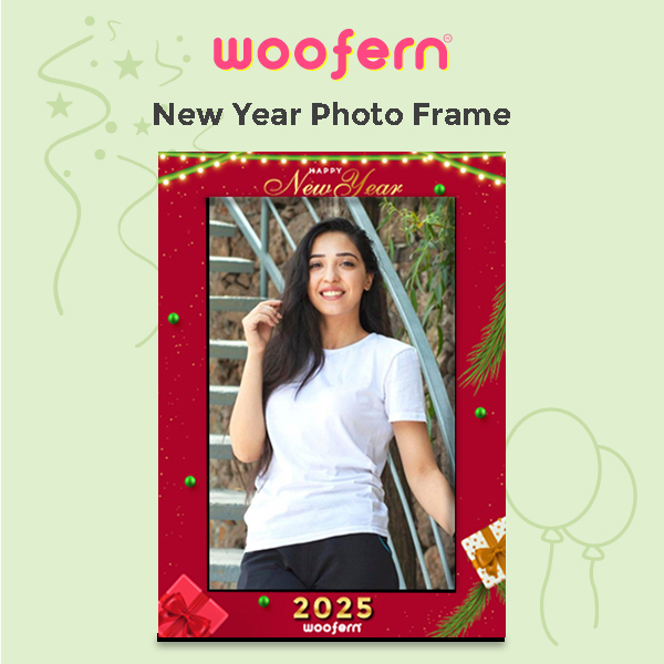 Bright & Joyful New Year Photo Frame