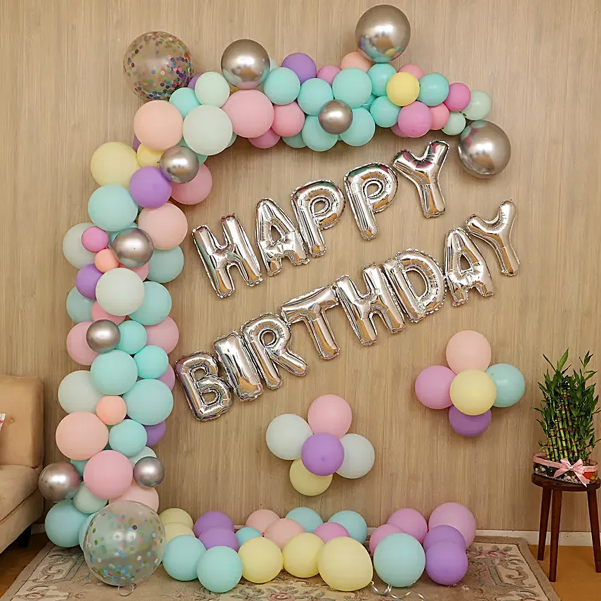 Multi Color Birthday Party Surprise Decoration