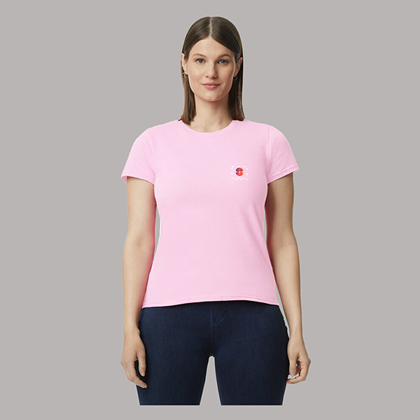 Gildan Softstyle Midweight Women's T-shirt light  Pink