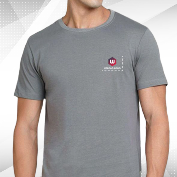 Jack & Jones Joren Round Neck Tee - Grey-1
