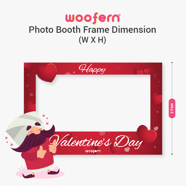 Valentine's Day Photo Booth Frame-4