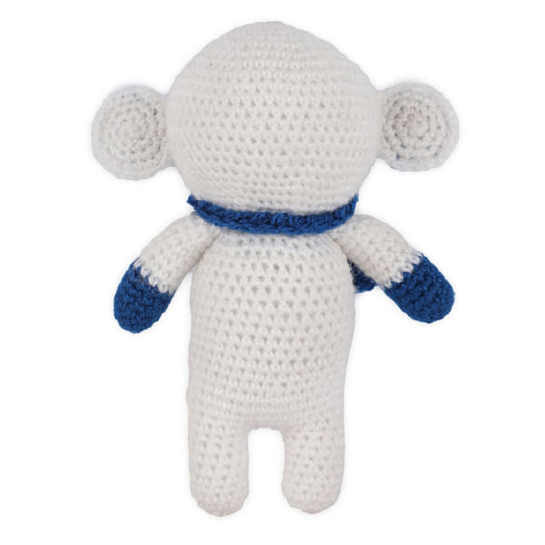 Handcrafted Crochet Elephant Soft Toy-2