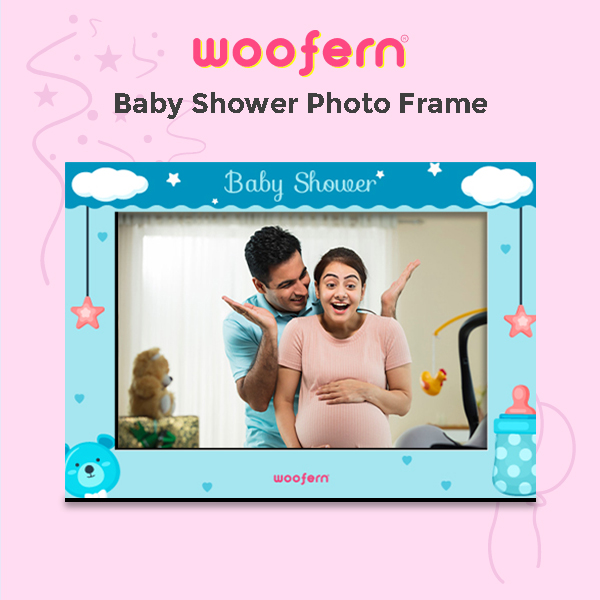 Elegant Baby Shower Photo Frame