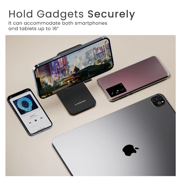 Ambrane TwiStand+ Multipurpose Stand for Mobile & Tablets-3