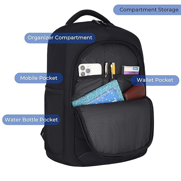 WILDHORN Kiel Laptop Backpack (Black)-2