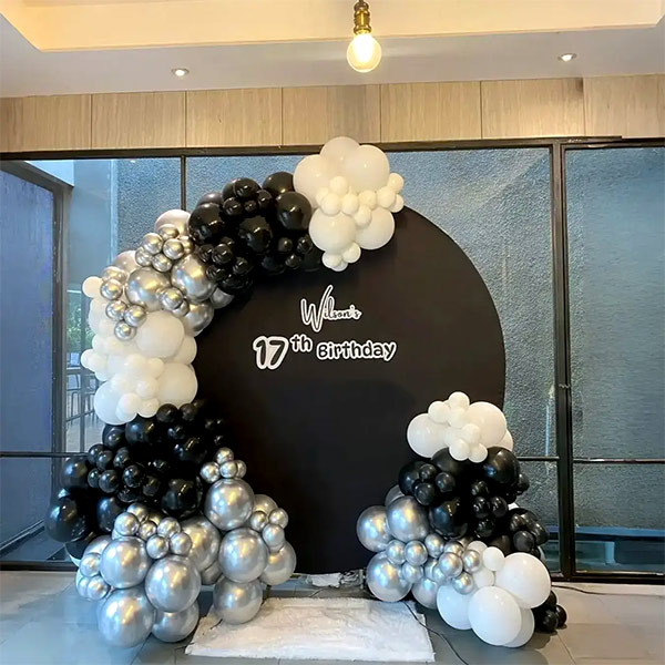 Personalized Birthday Backdrop Party Decor