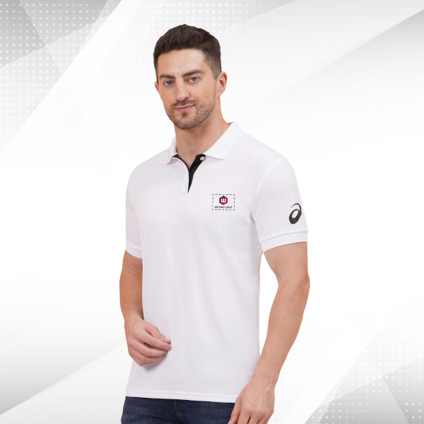 ASICS Premium Polo T-Shirt (White)