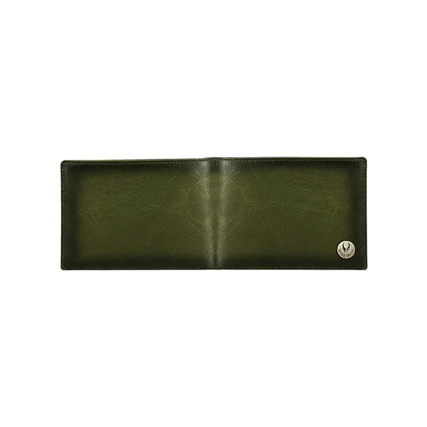 WILDHORN COSTA MESSA Leather Gift Set – Wallet, Keychain & Pen (Green)-2