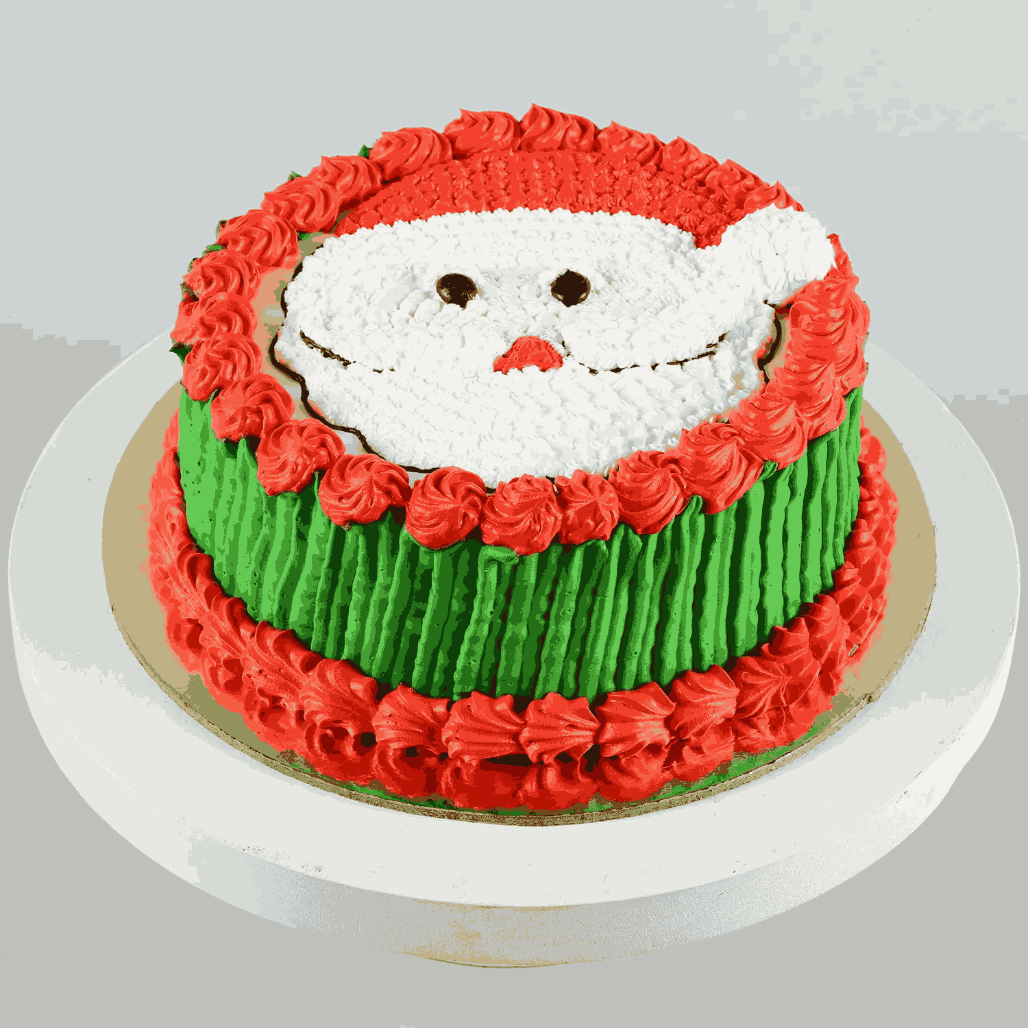 Santa Black Forest Christmas Cake 1kg