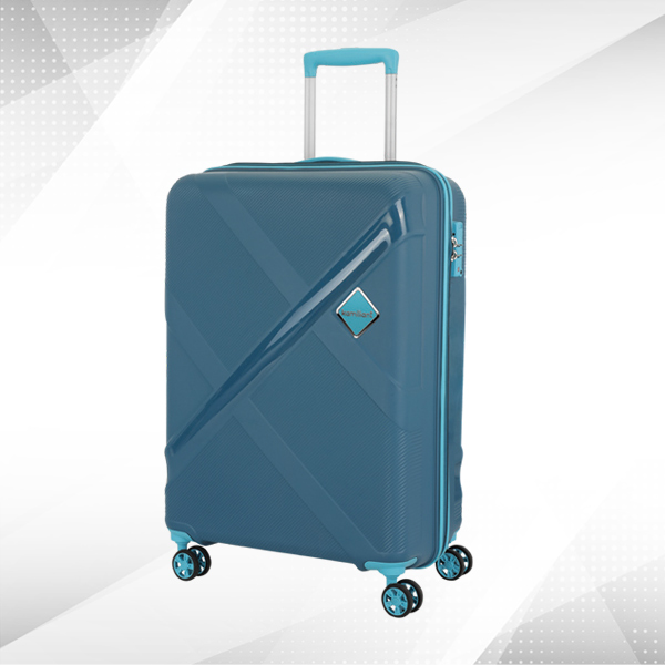 Kamiliant Falcon Edge Luggage (Peacock Blue)