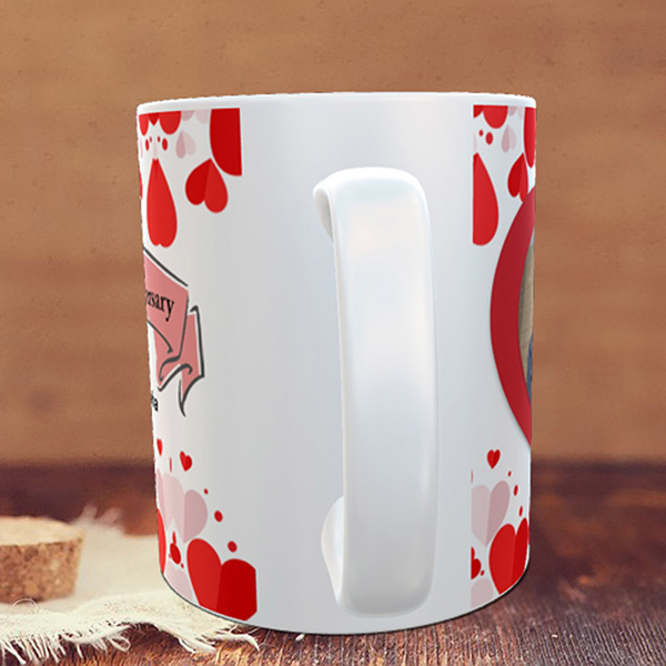 Personalized Anniversary Mug With Photo & Name-3