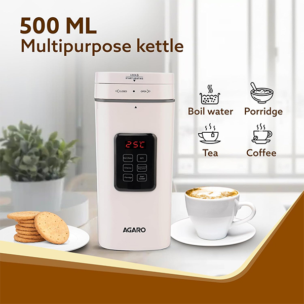 AGARO Delite Portable Electric Kettle - 500 Ml-1