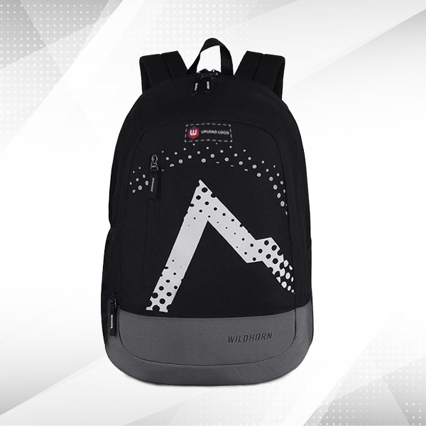 WILDHORN Premium Laptop Backpack (Black)