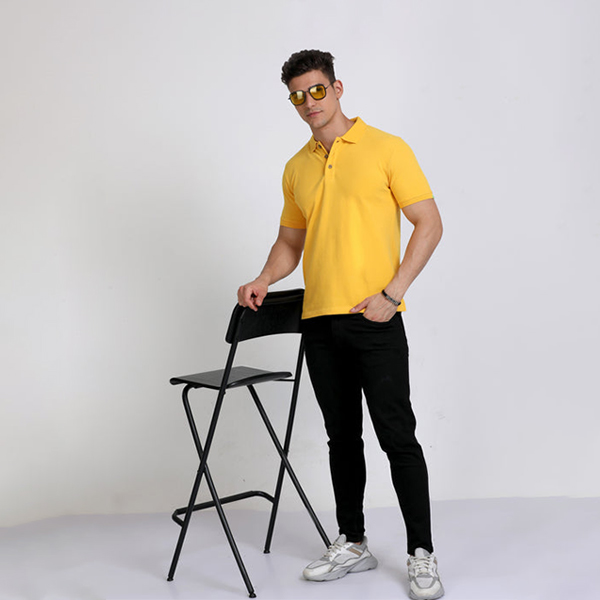 Caslay Polo T-Shirt (Mustard)-7