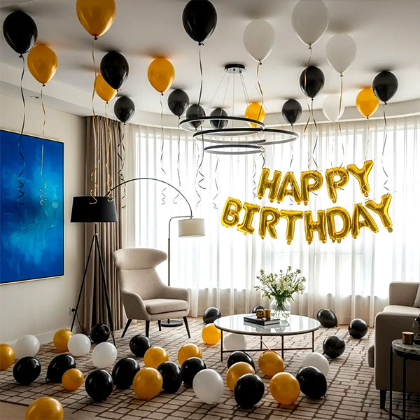 Decorate the House for a Birthday