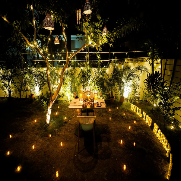 The Secret Garden Proposal Dinner