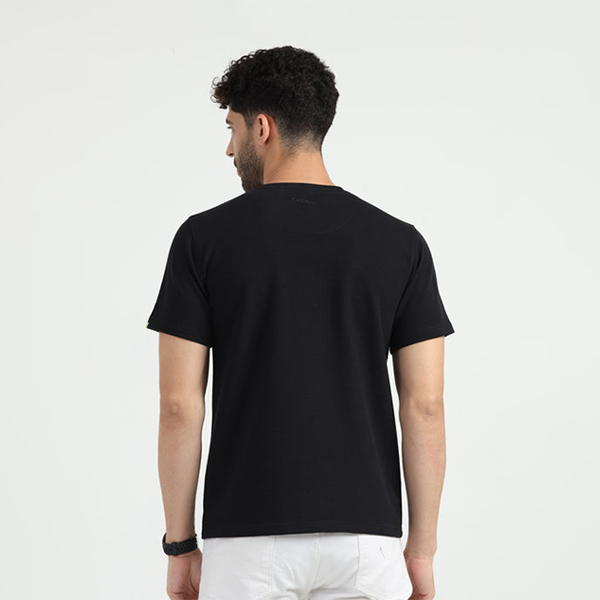 Caslay Sweat Tee (Black)-2