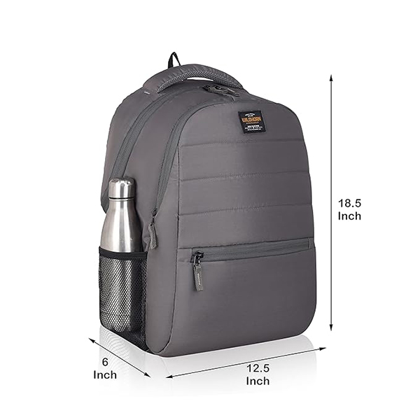 WILDHORN Gothenburg Laptop Backpack (Grey)-5