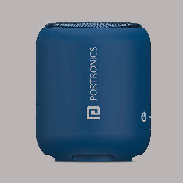 Portronics SoundDrum 1 10W TWS Bluetooth 5.3 Speaker (Blue)
