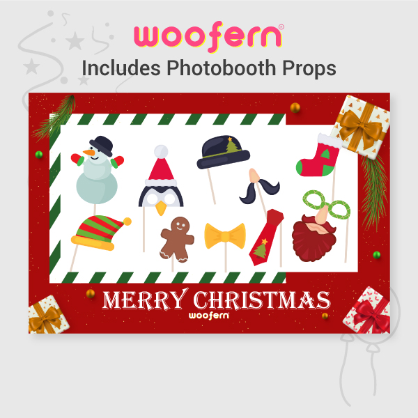 Joyful Christmas Party Photo Frame-3
