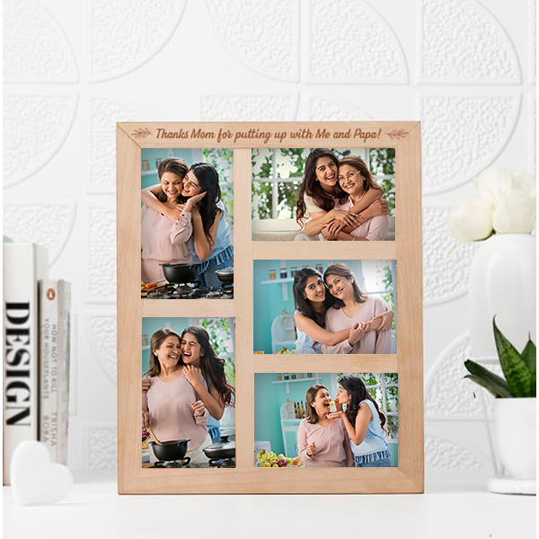 Custom Photo Collage Frame for Mom-0