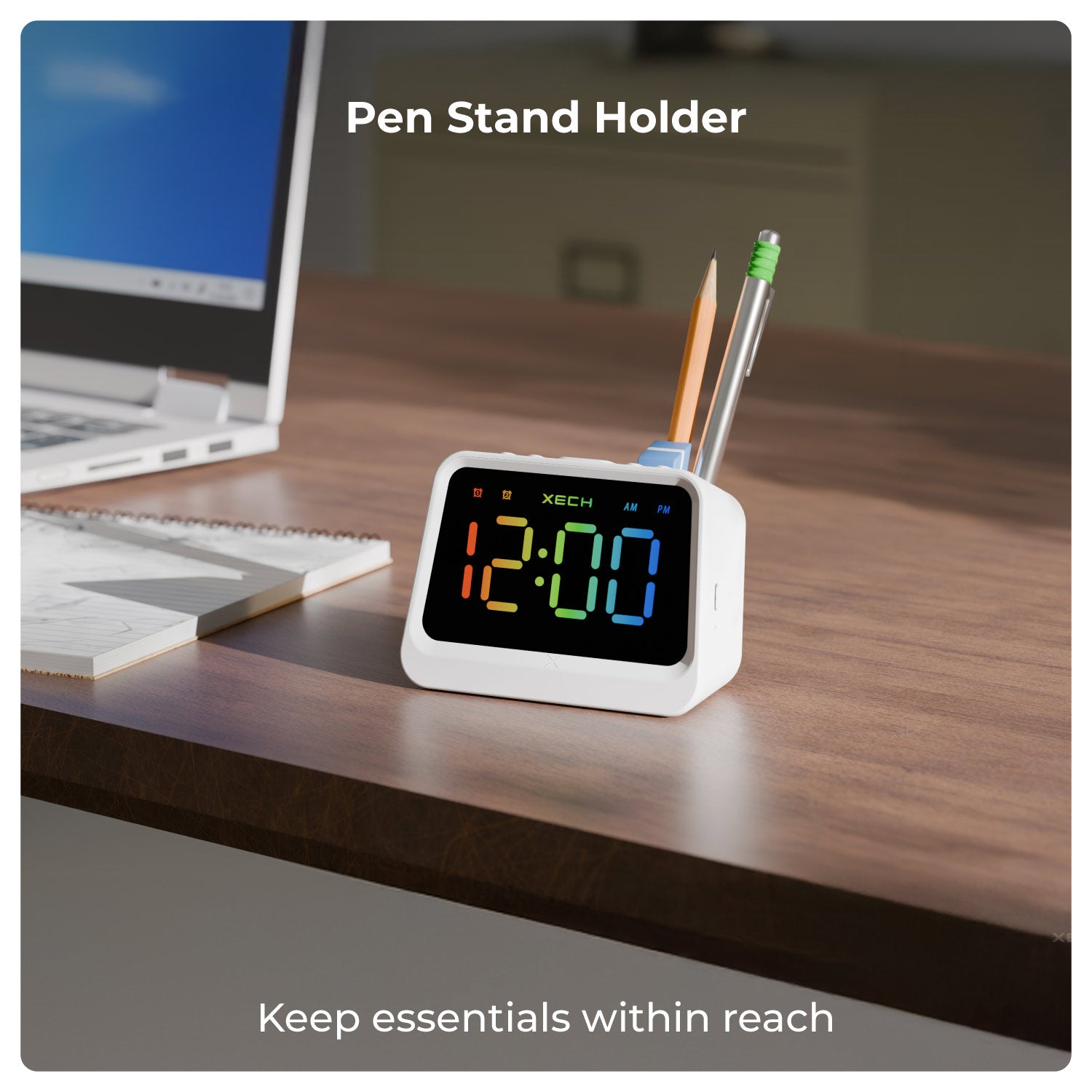 XECH Prism Lite Desktop Clock for Custom Corporate Gifts-7
