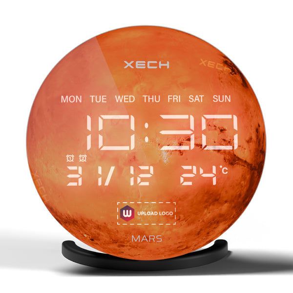 XECH Solaris X (Mars) Desktop Clock Speaker