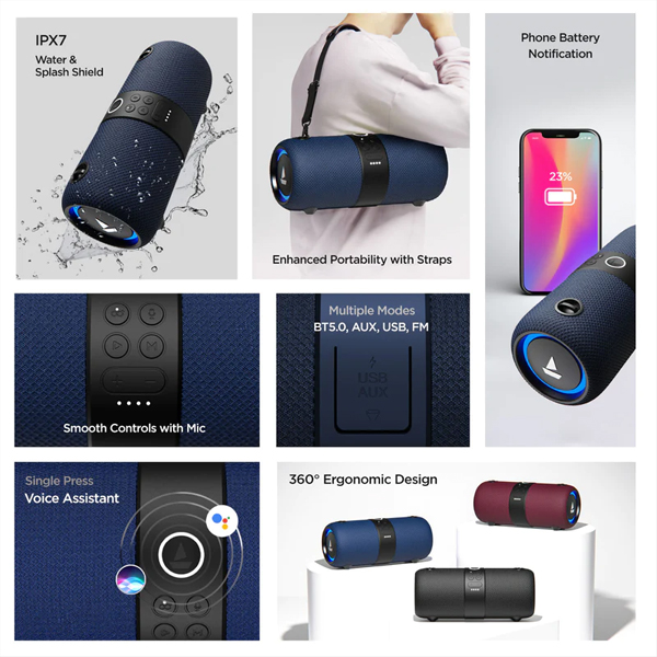 Boat Stone 1200  Wireless Speaker-1