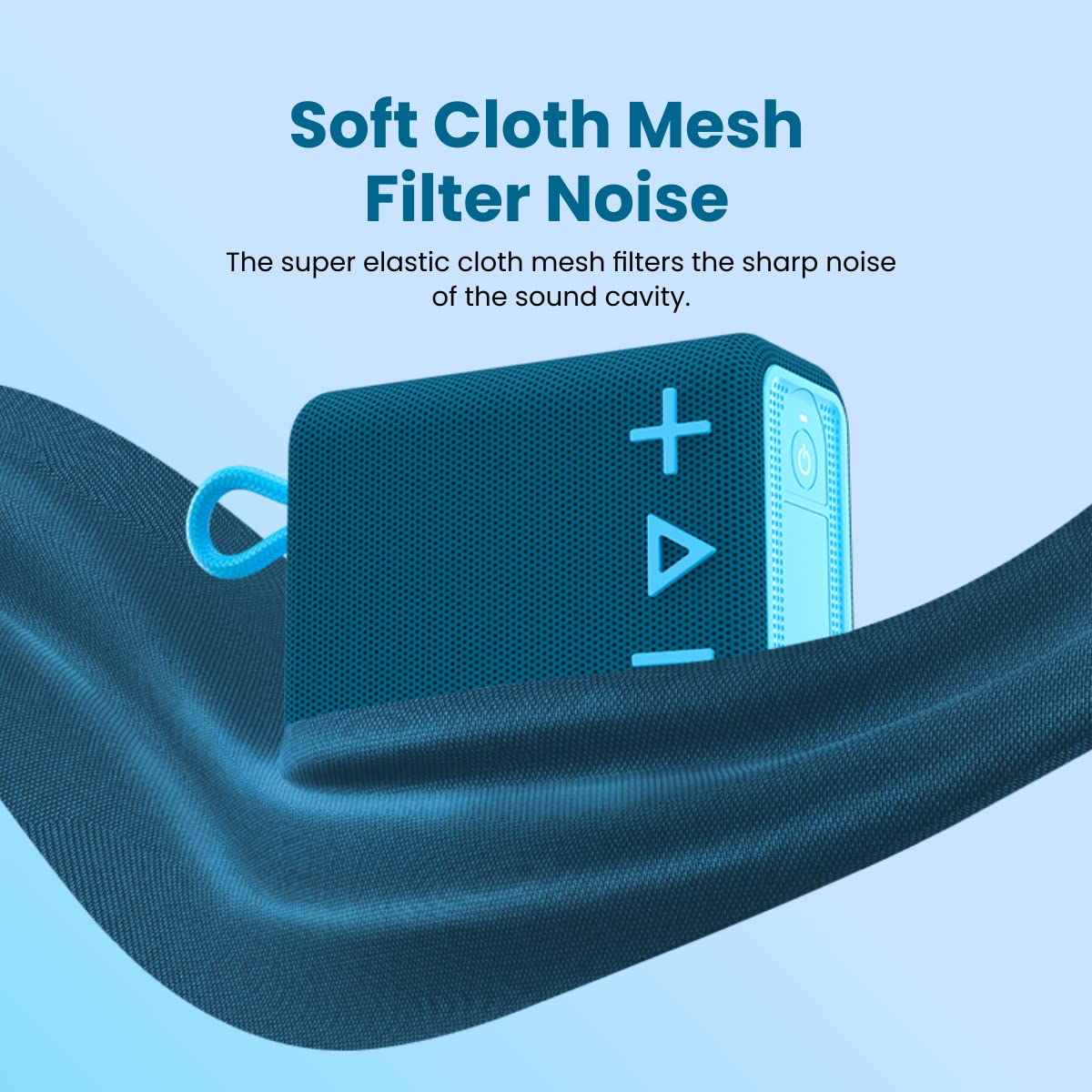 Portronics Breeze 4 Portable 5W Speaker with Mic, 8Hrs Playback (Blue)-3