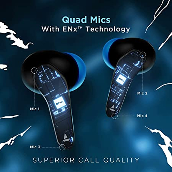 Boat Immortal 121 Earbuds(Black Sabre)-1