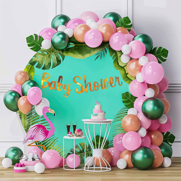 Elegant Baby Shower Balloon Decoration Kit for Mom-to-Be