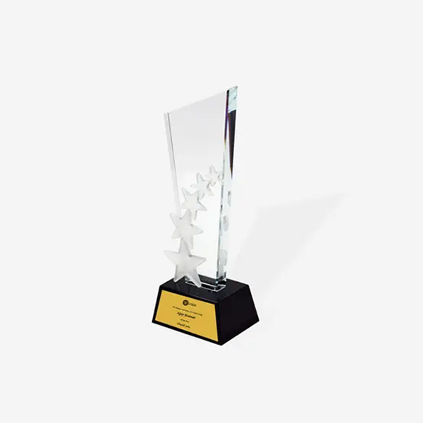 Shaman Crystal Trophy - A Five-Star Tribute to Excellence-1