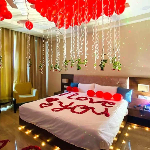 Room Decoration for Anniversary & Proposal