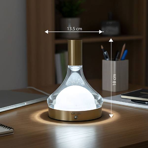 Timalfi Gold Crystal Lamp-7