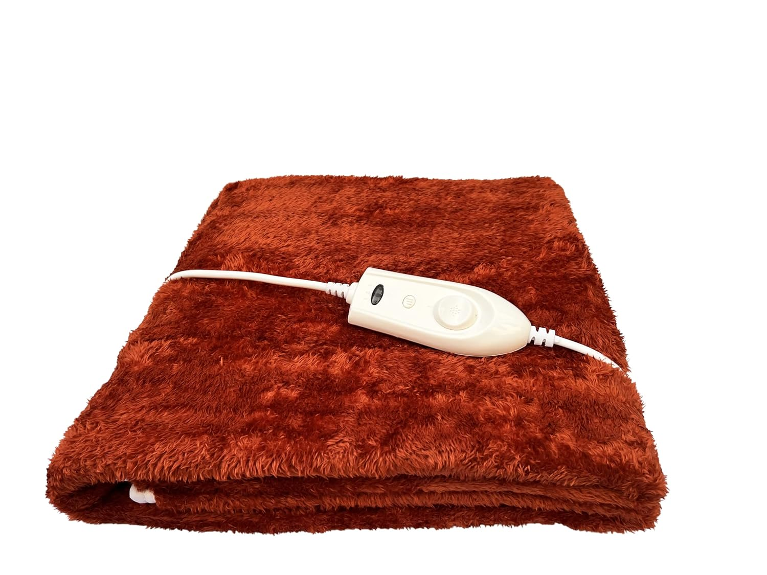 Expressions Super Soft Mink Electric Bed Warmer - Single Bed Size (150cms x 80cms) - Orange