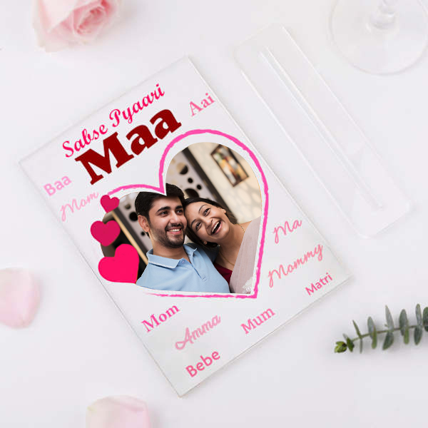 Custom Acrylic Mother’s Day Card-2