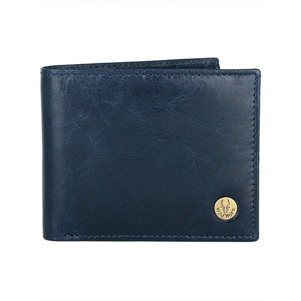 WILDHORN SEYMOUR Leather Wallet & Belt – Premium Gift for Men (Blue Crunch)-2