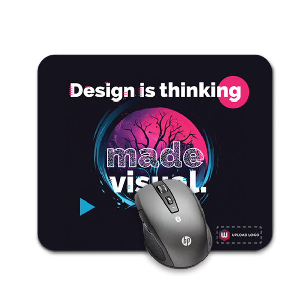 Design is Thinking Mouse Pad with Customized Logo-4