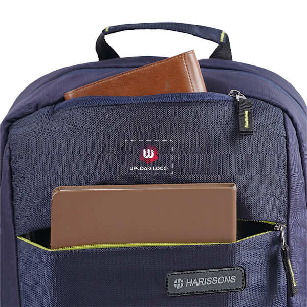 Harrisons Nemesis Casual Laptop Bag - Navy-3