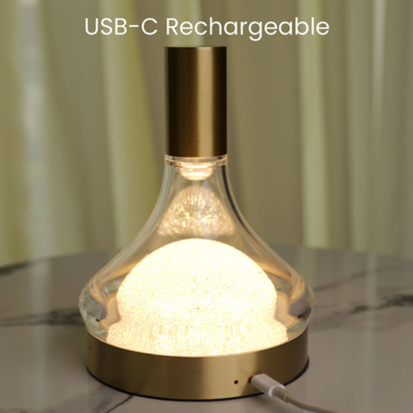 Timalfi Gold Crystal Lamp-6