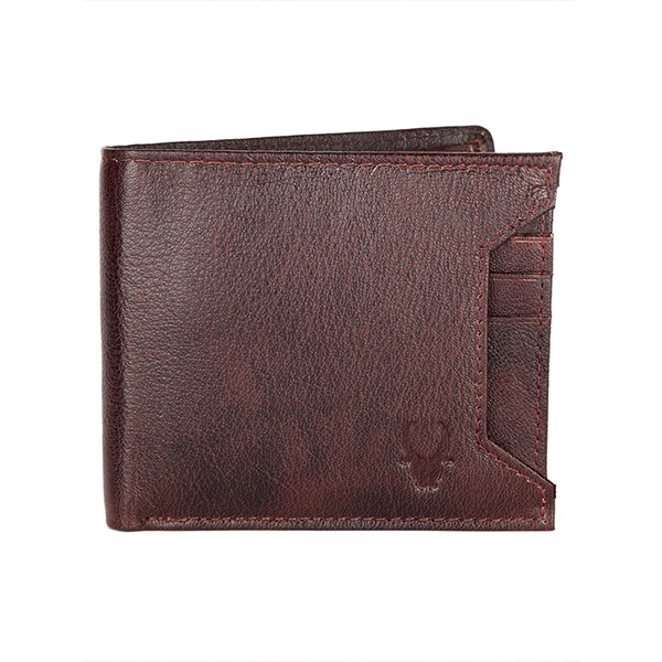 WILDHORN SANFORD Premium Leather Wallet, Keychain & Pen Gift Set for Men (Maroon)-1