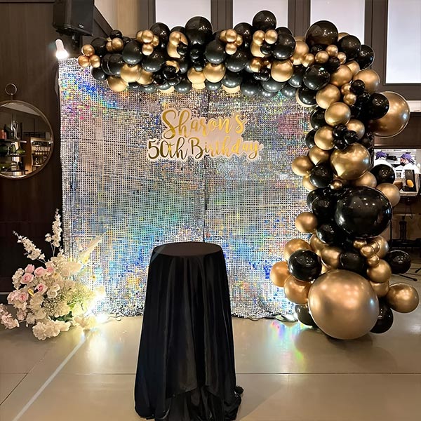 Luxury Milestone Party Backdrop